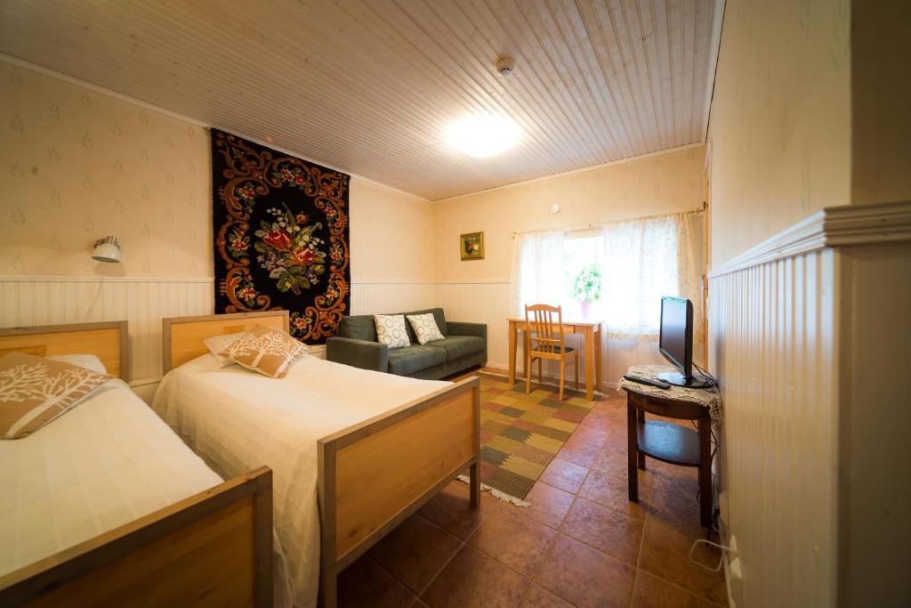 Maentylaen Tila Hotel Närvijoki Szoba fotó
